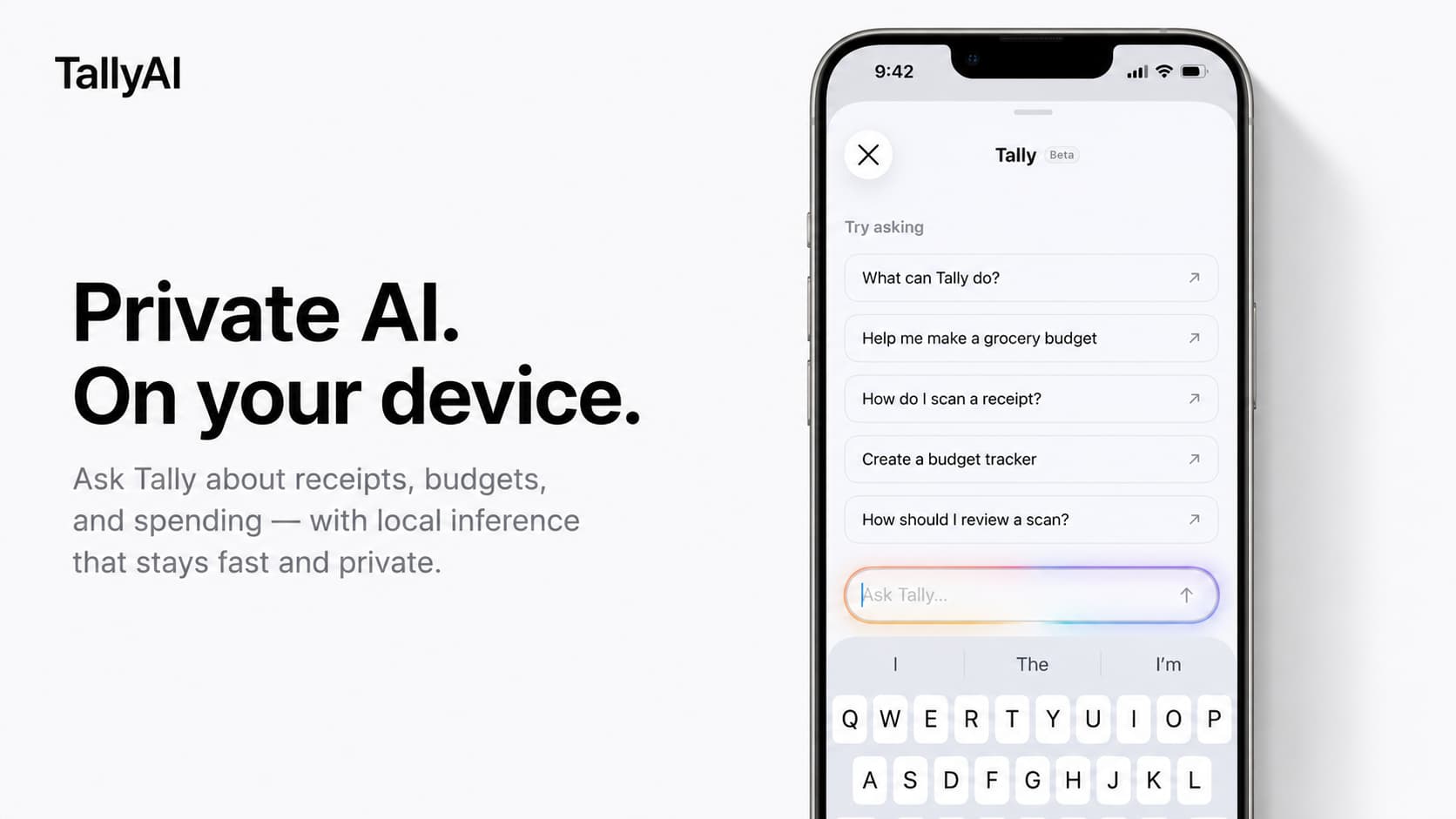 TallyAI intelligence